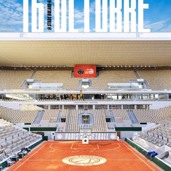 Le Paris Basketball investit le Stade Roland-Garros