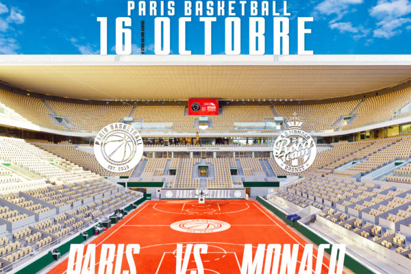LE PARIS BASKETBALL SE TOURNE VERS L’ORGANISATION DE SON MATCH EVENEMENT AU STADE ROLAND-GARROS