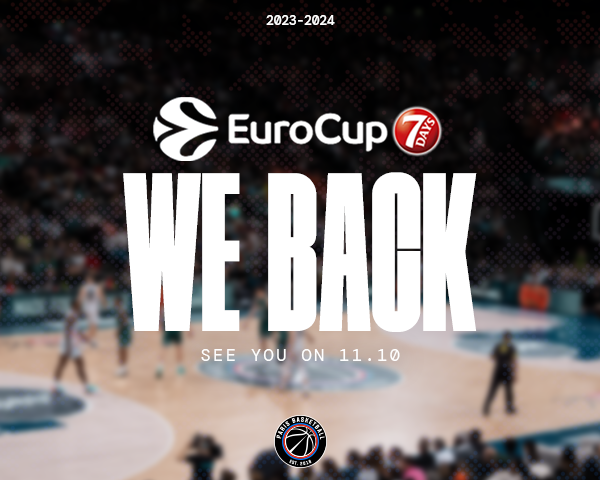 Le Paris Basketball retrouvera bien l’EuroCup !