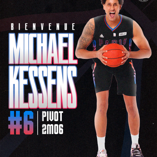 Michael Kessens rejoint le Paris Basketball