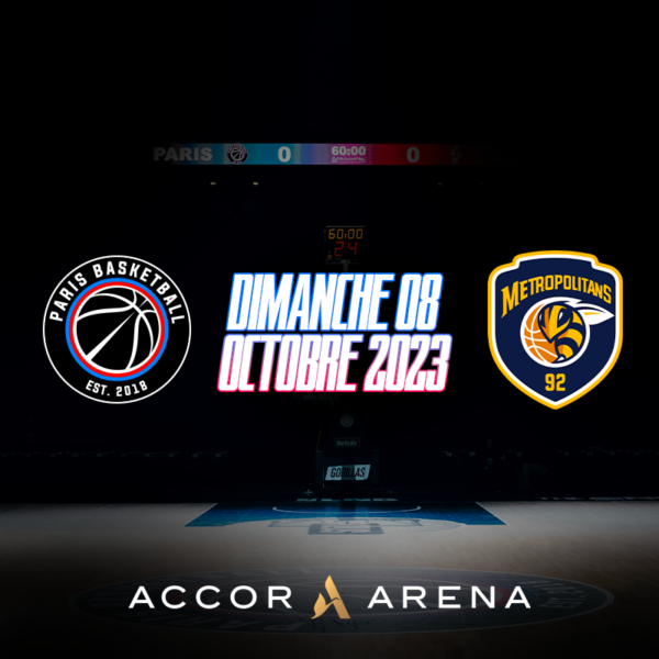 Accor Arena : la billetterie du 1er match ouvre maintenant !