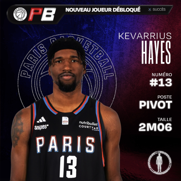 Kevarrius Hayes, une recrue made in EuroLeague