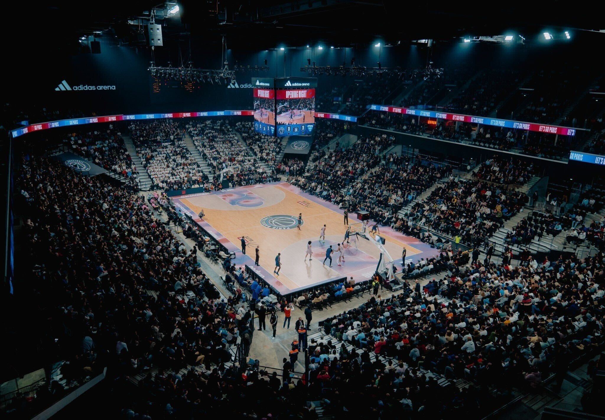 Un show inédit pour le premier match d'Euroleague à l’adidas arena